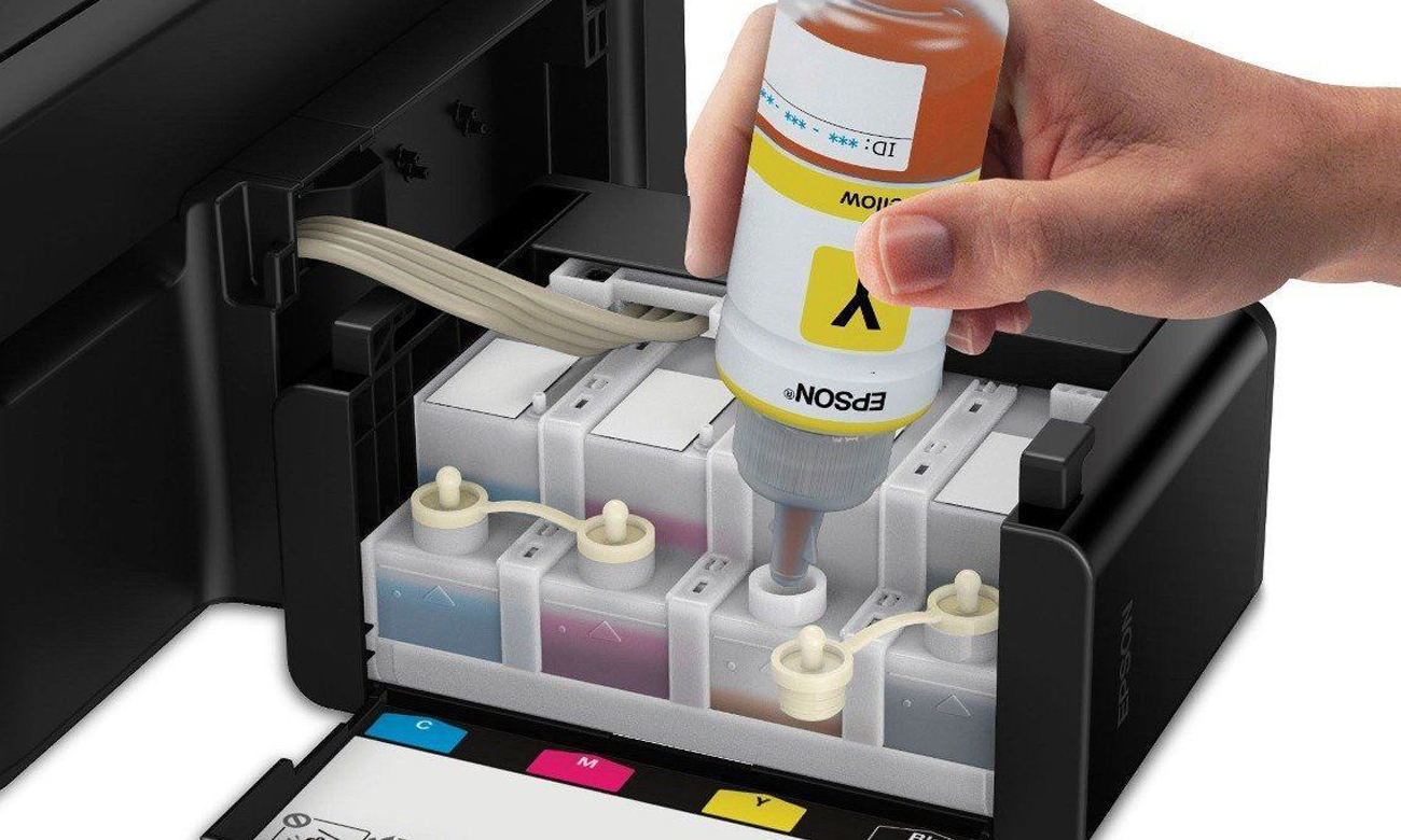 Как заправить чернила в принтер?